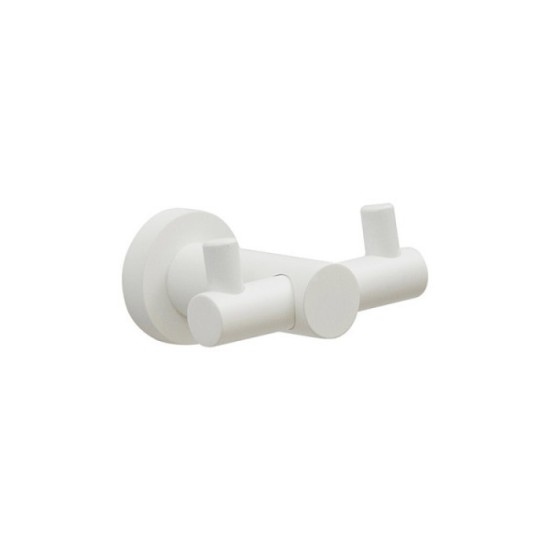 קולב זוגי קלאסי לבן 