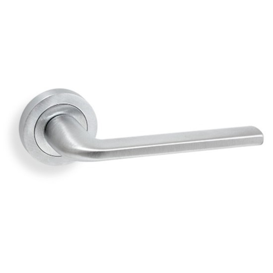 ידית דלת מילי בגוונים מוברש שחור וגרפיט עם תפוס פנוי