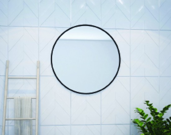 מראה קוטר 60 דולב שחור