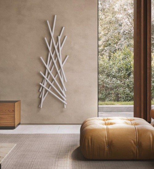 מייבש מגבות איטלקי שנחאי לבן 400 וואט 