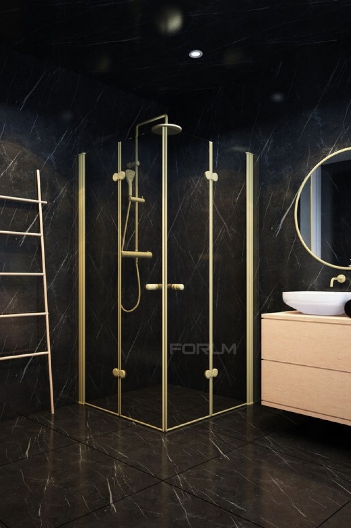 פינתי הרמוניקה זהב 6 ממ 80 על 80 או 90 על 90 ברוטו גובה 185