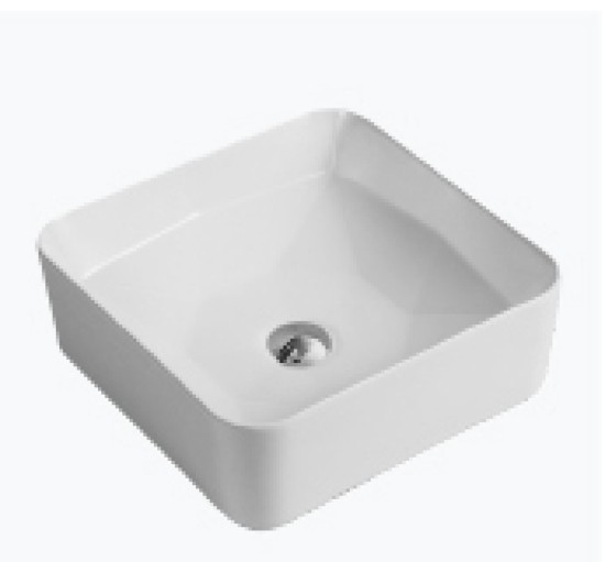 ריבוע לבן 38 על 38 על 14