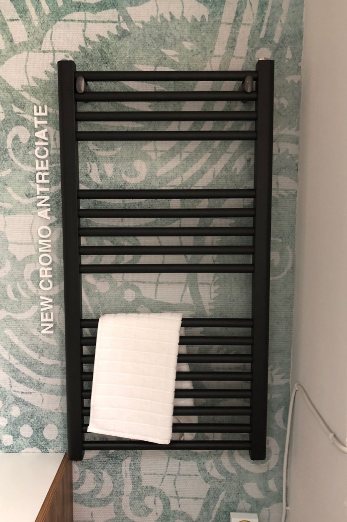 מייבש מגבות ניו כרומו שחור 50 על 96 מבצע רק באתר