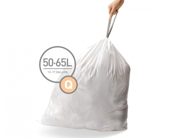 שקיות מסוג Q לפח 50-65 ל' 