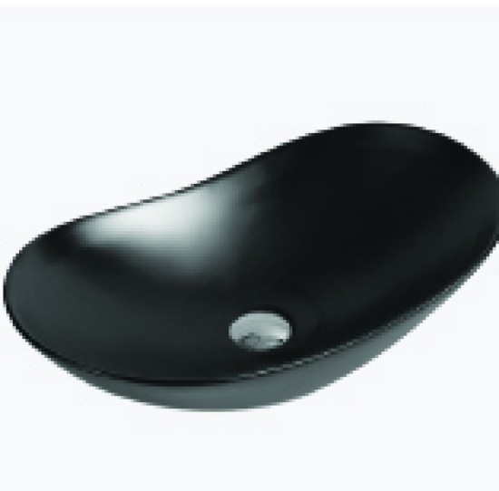 אובלי שחור 15 על 36 על 62