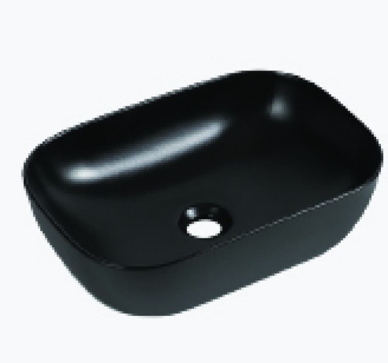 מלבני עמוק שחור 45.5 על 32.5על 13.5