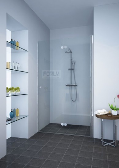 חזית ציר 2 דלתות 6 ממ מחוסם 70 עד 105