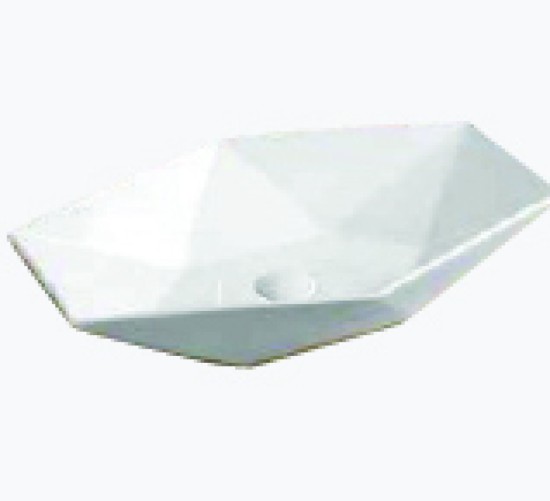 משושה לבן 57 על 36 על 14