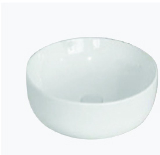 עגול לבן 35 על 35 על 11