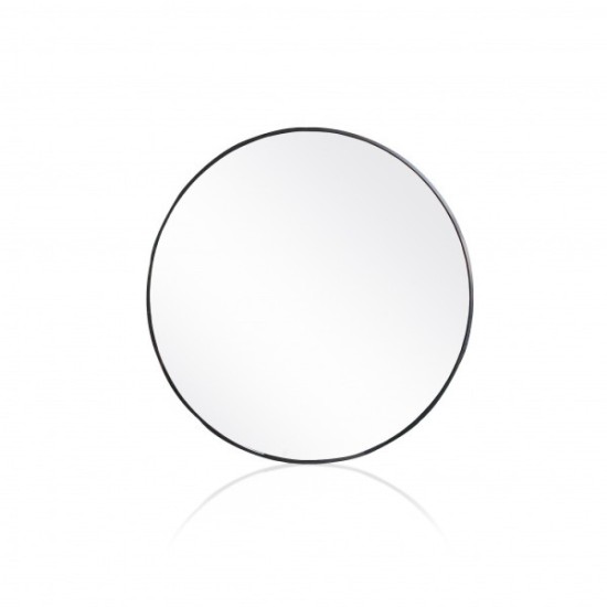 מראה קוטר 60 מסגרת דקה שחור איכותי 