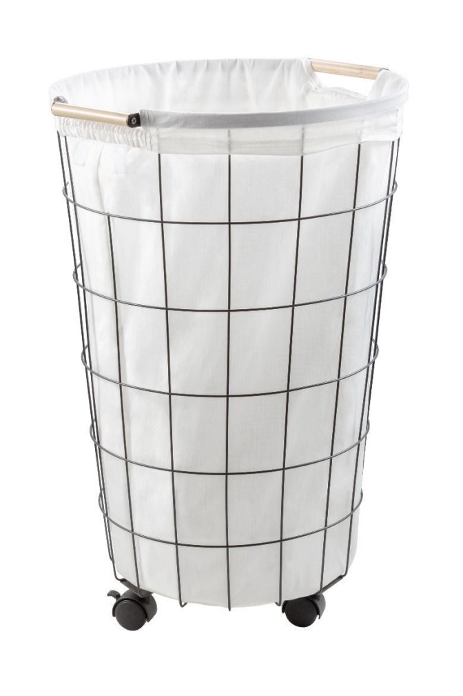 סל כביסה על גלגלים 