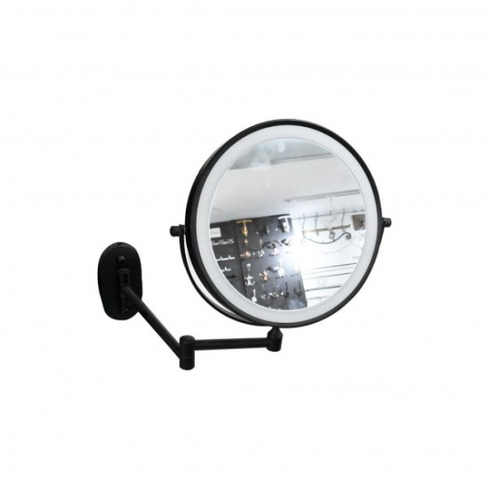 מראה מגדילה פי 7 שחור איכותי 