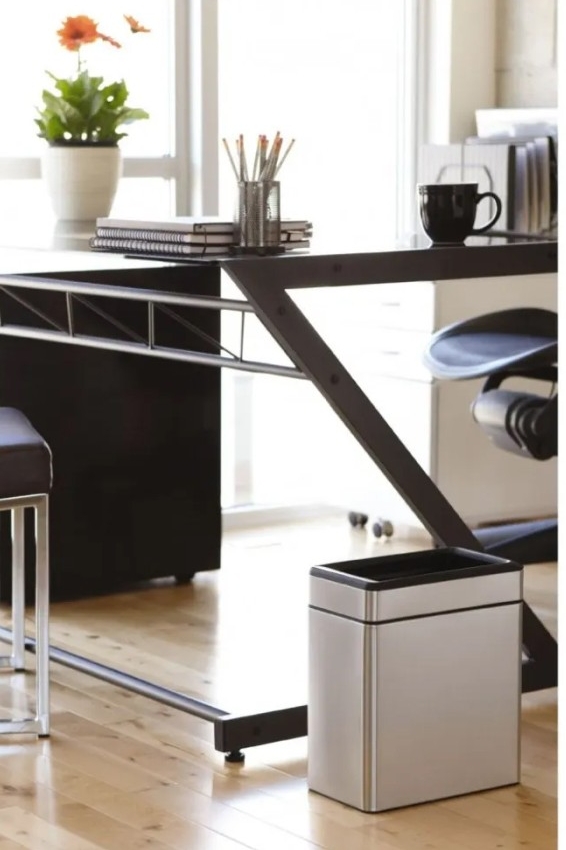 פח מלבני פתוח נירוסטה מאט 10 ל