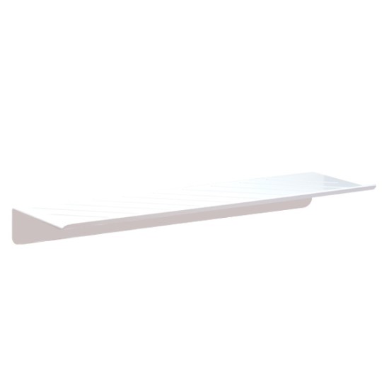 מדף חריצים לבן ד 35 ס״מ 12ed40