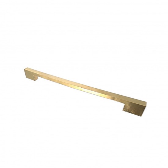 ידית מקרר אינטגרלי חיבור אחורי חזק 60 ס״מ גימור פליז 