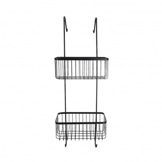 רשת על מקלחון כפול גדול נירוסטה מט 