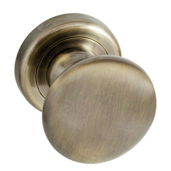 כפתור הזזה אוקסיד 1 זוג עם רוזטות מפתח 