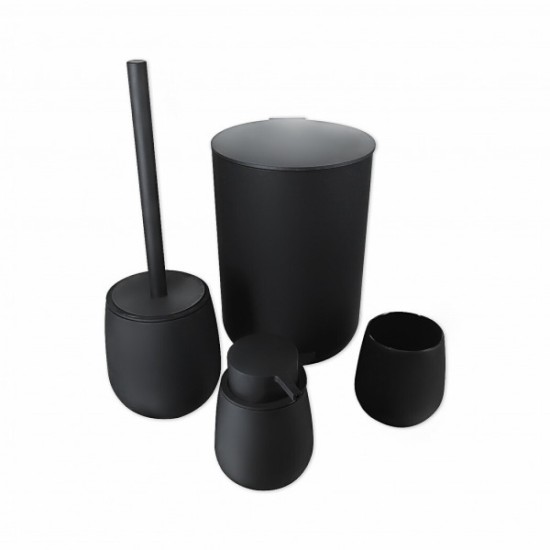 סט ונציה פלסטיק מוקשה בצבעים שונים עם מגש 