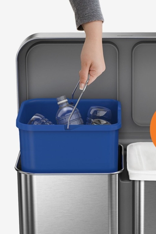 פח דוושה מחזור 58 ליטר