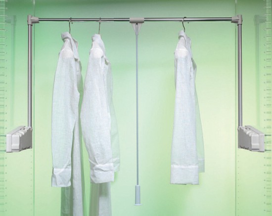 מתקן להורדת בגדים שחור 750 עד1100