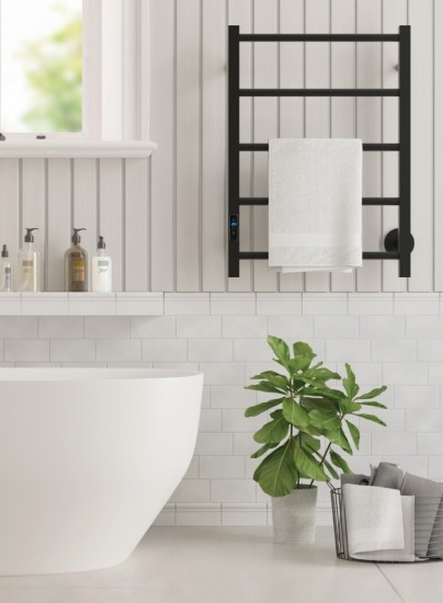 מייבש מגבות אדר עם טיימר שבדי 50 על 70 שחור 5 שנים אחריות 