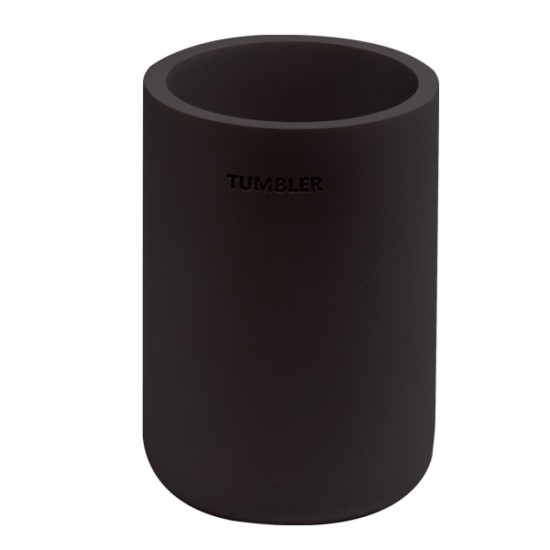 כוס לוסי שחור רחב ד