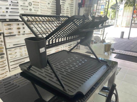 מייבש כלים ברבנטייה גדול שחור