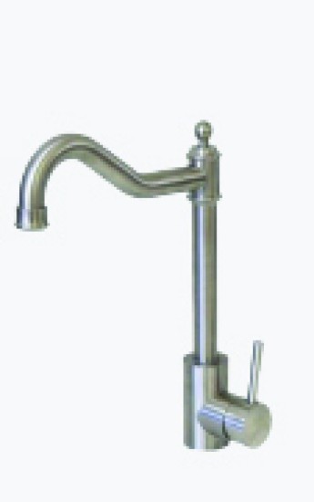 ברז ענתיק לכיור מוברש