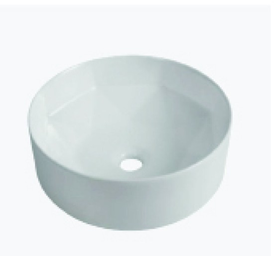 עגול לבן 40.5 על 40.5 על 14