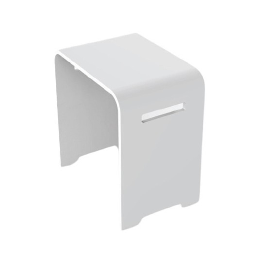 כסא קוריאן 38 על 30 על 40 לבן או שחור