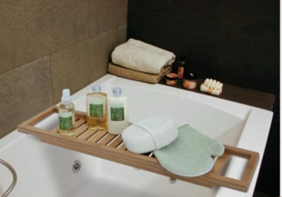 מגש עץ על אמבט 64 על 15